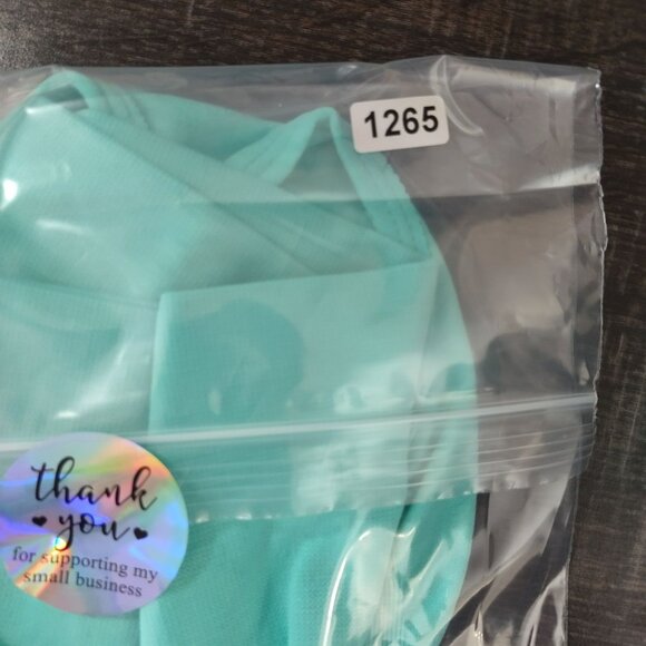 Seamless Womens Cami L AquaBlue AdjustableStraps Stretch TankTop Fitted Layering - Picture 8 of 8